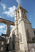 Morlaix, St Melaine church 